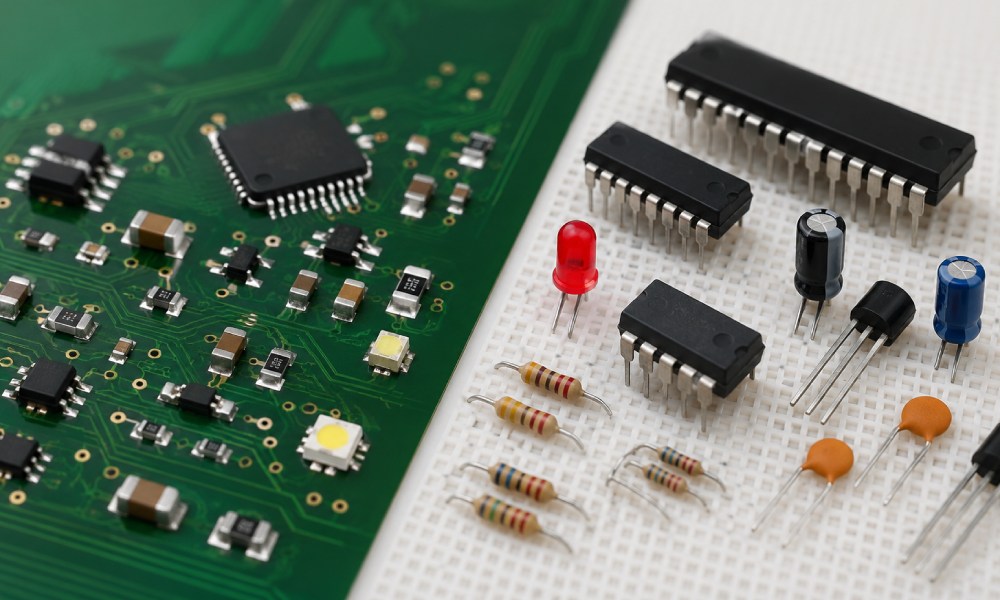 تفاوت قطعات SMD و DIP چیست؟ مقایسه کامل مزایا، معایب و کاربردها