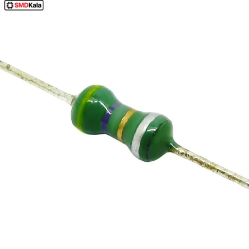 سلف مقاومتی 4.7 میکرو هانری 1/4 وات