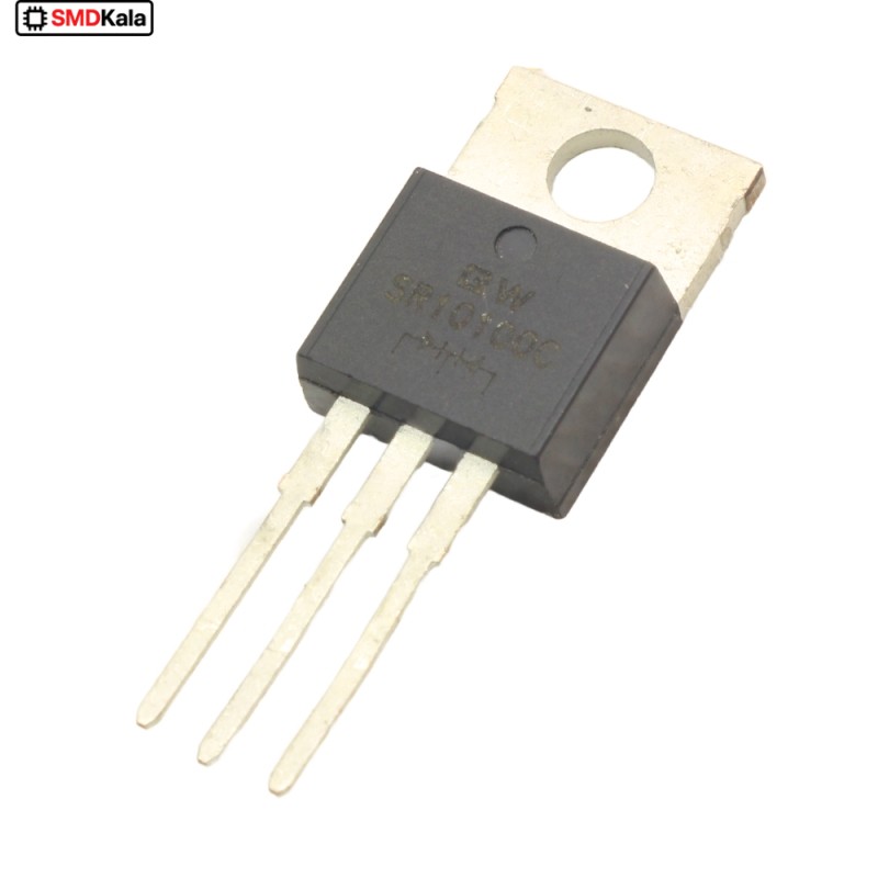 دوبل دیود شاتکی SRF10100C 10A-100V پکیج TO-220