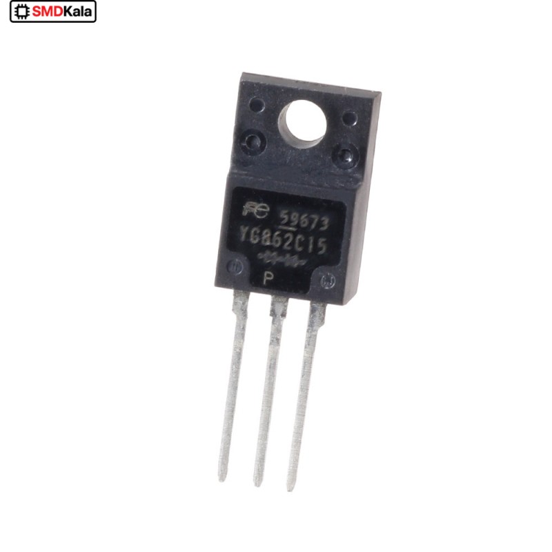 دوبل دیود شاتکی YG862C15R 150V-10A پکیج TO-220FP
