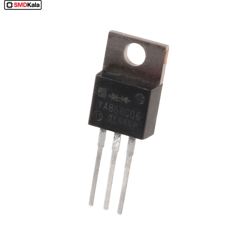 دوبل دیود شاتکی YA868C06R 60V-30A پکیج TO-220