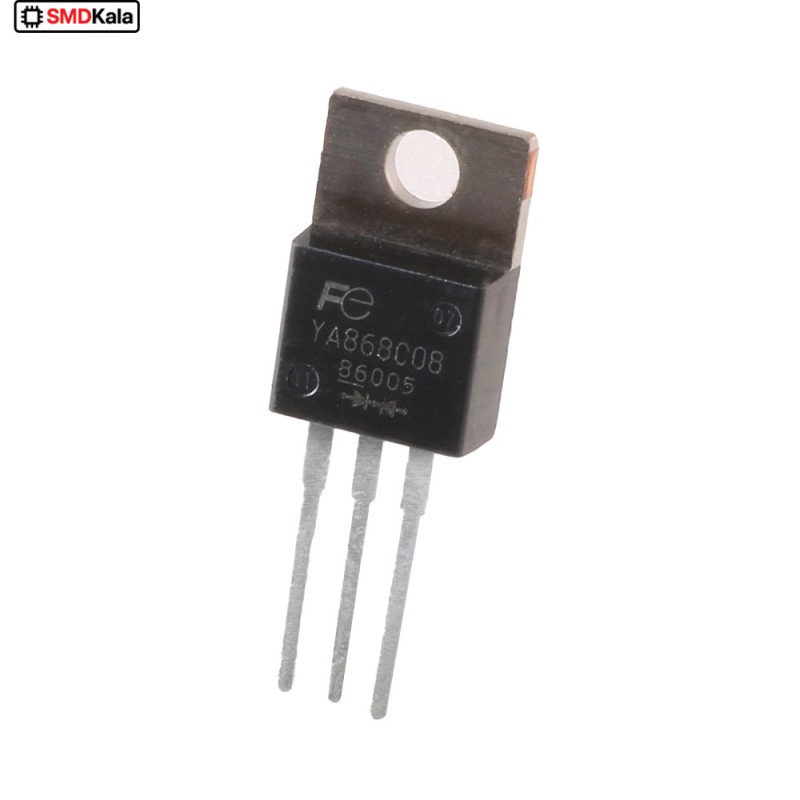 دوبل دیود شاتکی YA868C08R 80V-30A پکیج TO-220