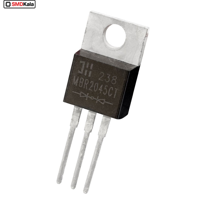 دوبل دیود شاتکی MBR2045CT  پکیج TO-220