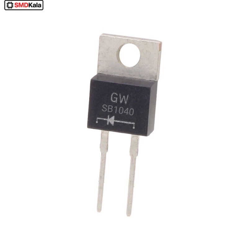 دیود شاتکی SB1040 40V-10A  پکیج TO-220A