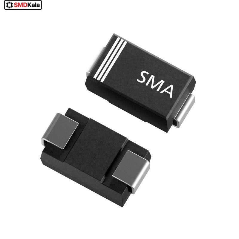 دیود شاتکی 1A-600V مدل HS1J پکیج SMA