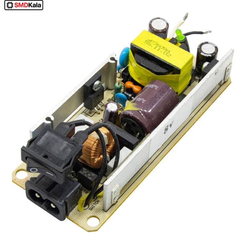 برد تغذیه سوئیچینگ 8v-5.5A