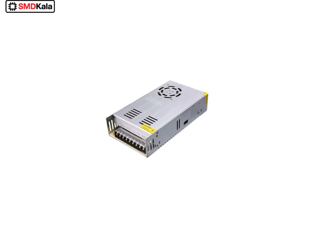 تغذیه سوئیچینگ فلزی 24 ولت 10 آمپر 24v-10A فن دار