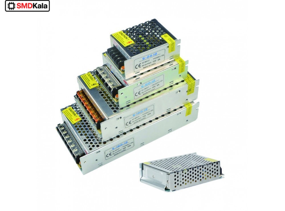 تغذیه سوئیچینگ فلزی 5 ولت 40 آمپر 5v-40A