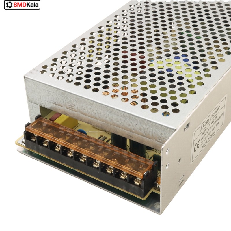 تغذیه سوئیچینگ فلزی 24 ولت 10 آمپر 24v-10A