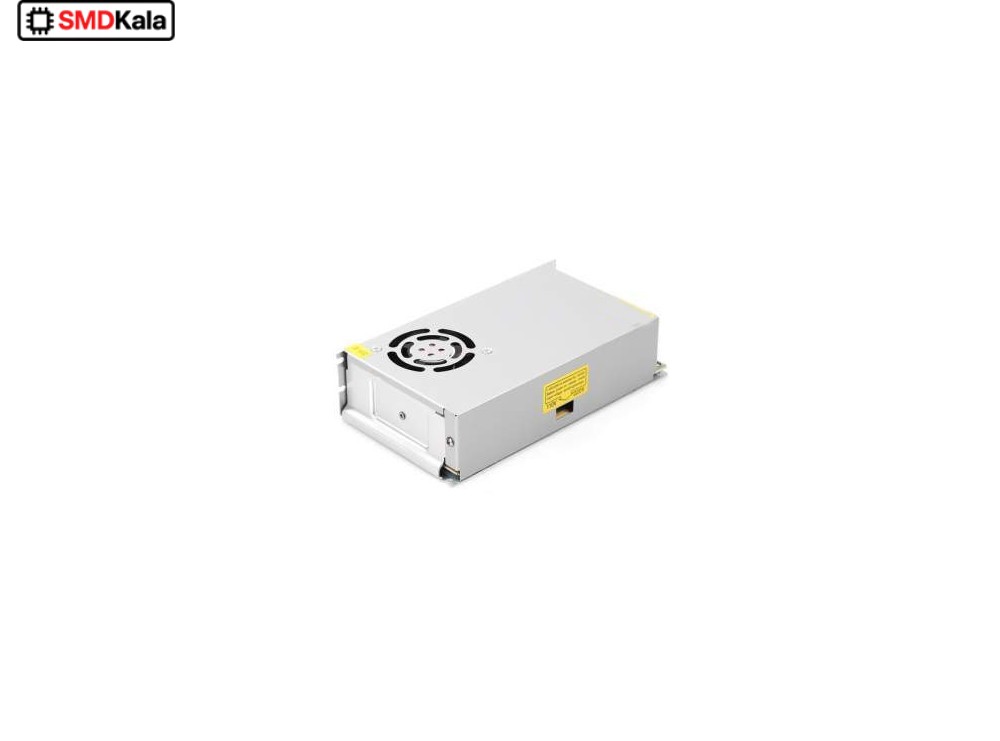 تغذیه سوئیچینگ فلزی 12 ولت 20 آمپر 12v-20A فن دار
