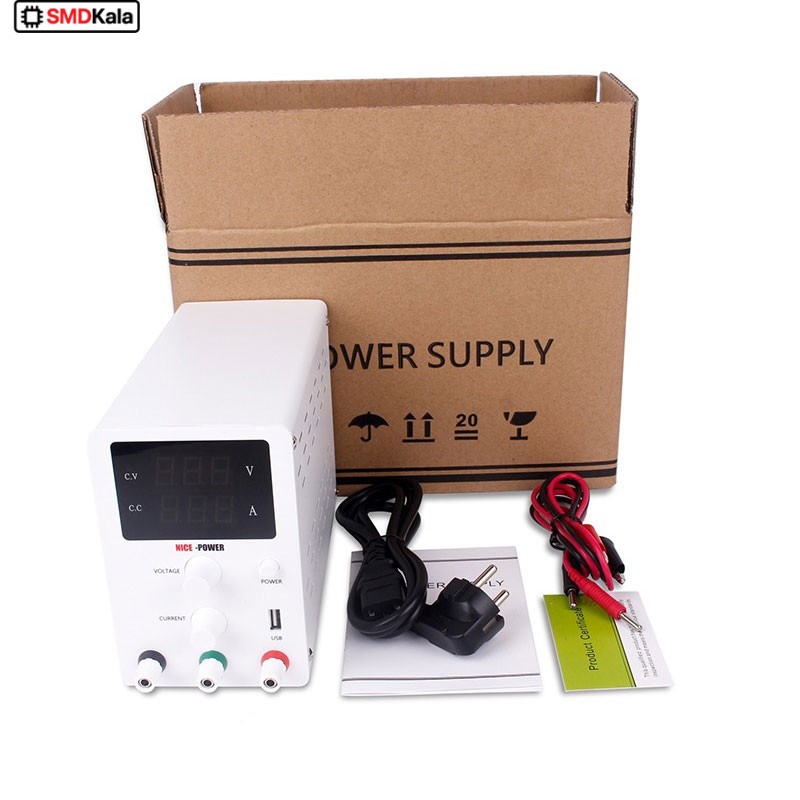 منبع تغذیه دیجیتال 0 تا 30 ولت 10 آمپر NICE-POWER مدل R-SPS3010