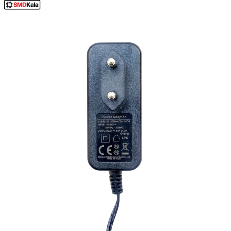 آداپتور 12V-2A دیواری