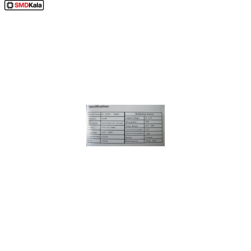 هیتر دو کاره دیجیتال قابل حمل مدل GORDAK 968D