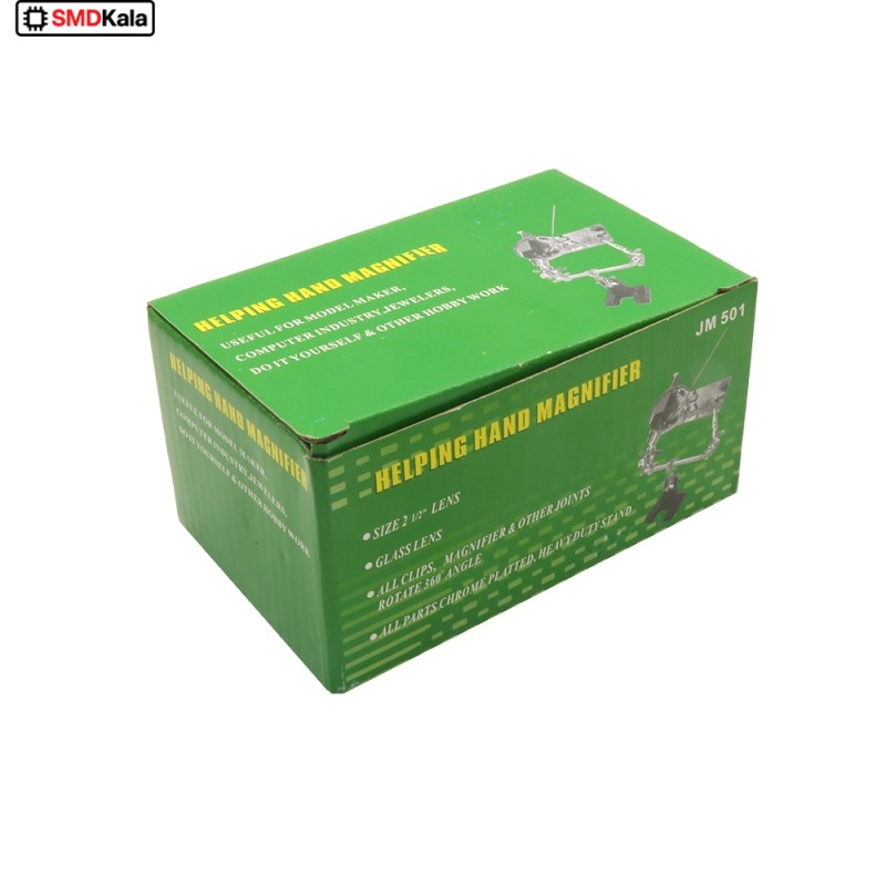 گیره مونتاژ ذره بین دار مدل JM501