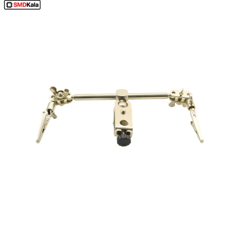 گیره مونتاژ ذره بین دار به همراه پایه هویه مدل JM508-A