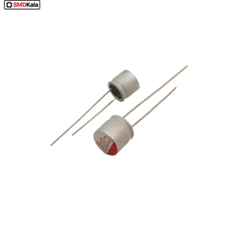 خازن جامد - سالید 820uF / 6.3V ژاپنی
