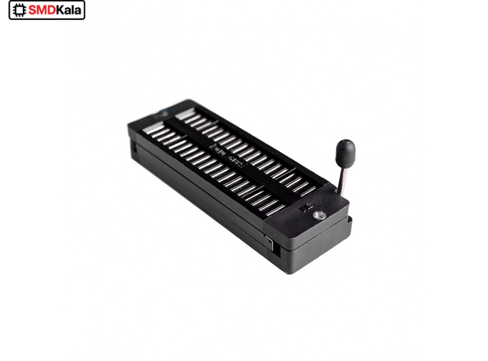 ZIF Socket 40 pin وسط باریک مشکی
