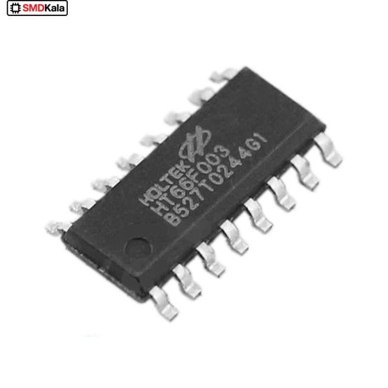 میکروکنترلر HT66F003 مارک HOLTEK پکیج SOP-16