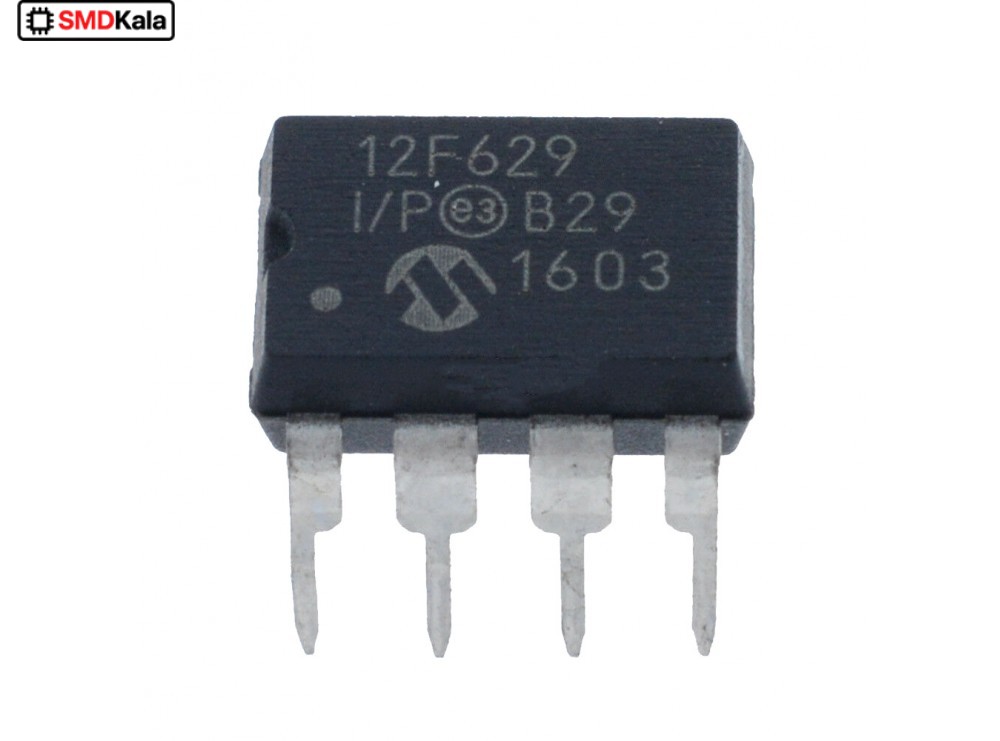 میکروکنترلر PIC12F629-I/P پکیج DIP