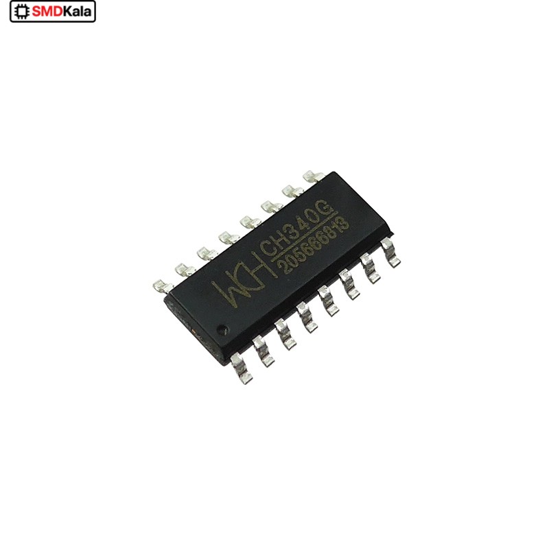 تراشه مبدل USB به سریال CH340G پکیج SOP-16