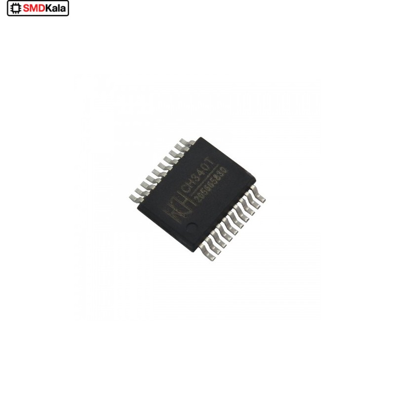 تراشه مبدل USB به سریال CH340T پکیج SSOP-20