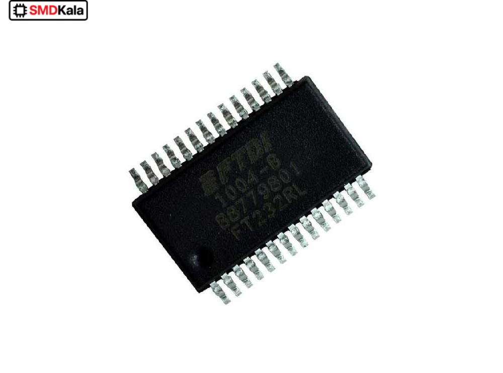تراشه مبدل USB به سریال FT232RL پکیج SOP-28