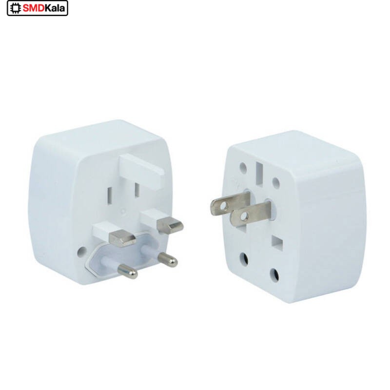 دوشاخه تبدیل سه به دو یونیورسال KINGSTAR مدل KW160