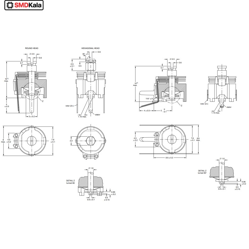 خازن متغیر - واریابل مدل CWM-12