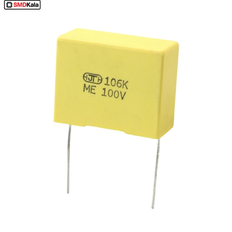 خازن 10uF / 100V MKT