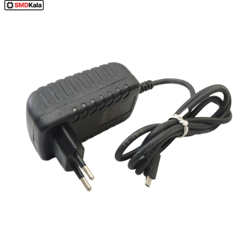 آداپتور 5 ولت 2 آمپر دیواری 5V-2A خروجی MICRO USB مارک QPOWER
