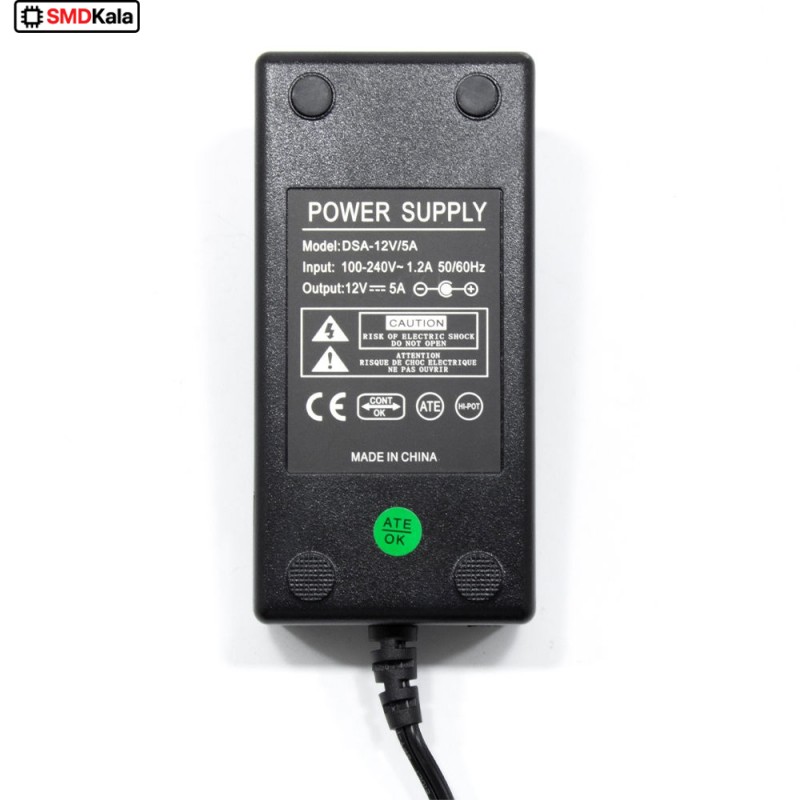 آداپتور 12 ولت 5 آمپر بین راهی 12V-5Aمرغوب