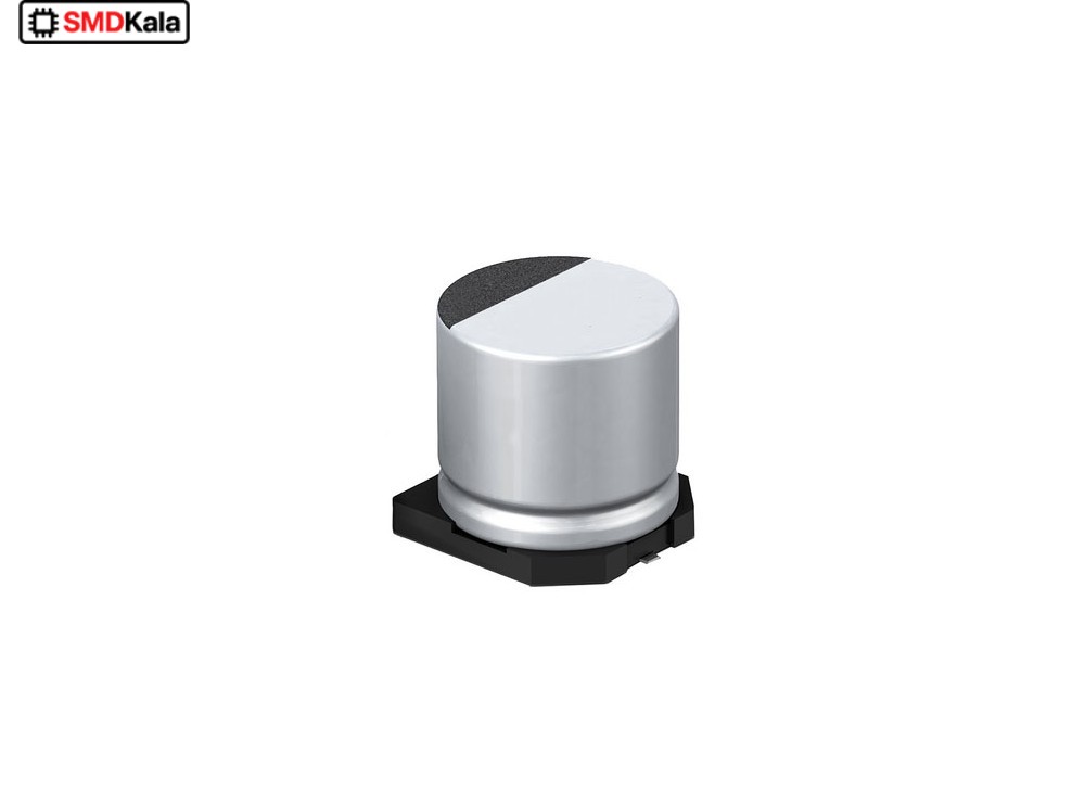 خازن SMD الکترولیت 100uF / 50V سایز 8x10