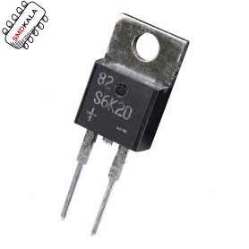 دیود S6K20 6A-200V ژاپنی مارک Shindengen