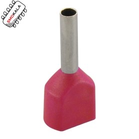 وایرشو دوبل روکش دار قرمز سایز 1 مدل TE1008 بسته100 تایی