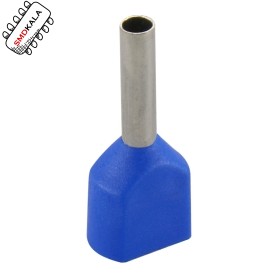 وایرشو دوبل روکش دار آبی سایز 0.75 مدل TE7508 بسته100 تایی