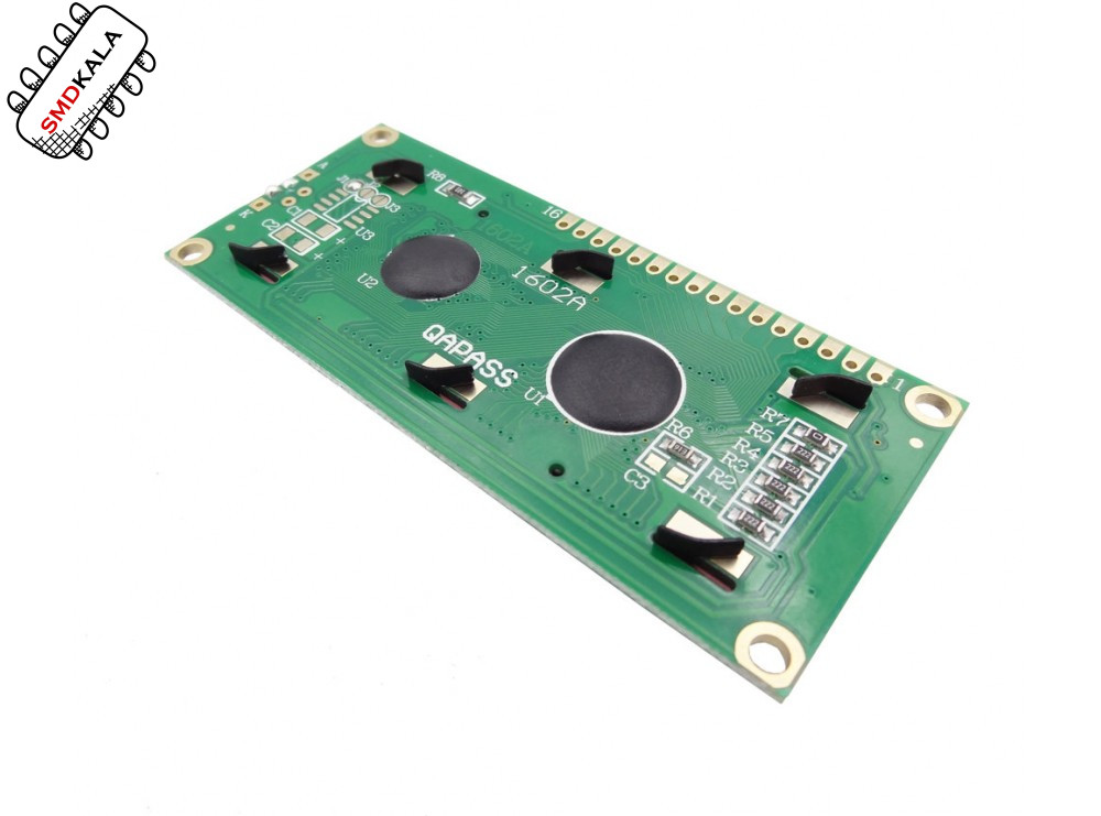 LCD کاراکتری 2x16 بک لایت آبی