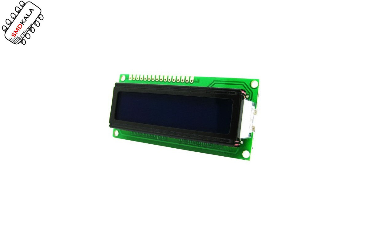 LCD کاراکتری 2x16 بک لایت آبی