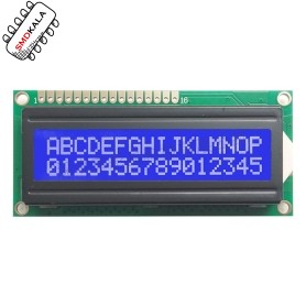 LCD کاراکتری 2x16 بک لایت آبی