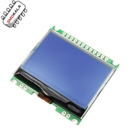 نمایشگر GLCD 64x128 گرافیکی 1.9 اینچی SPI بک لایت آبی