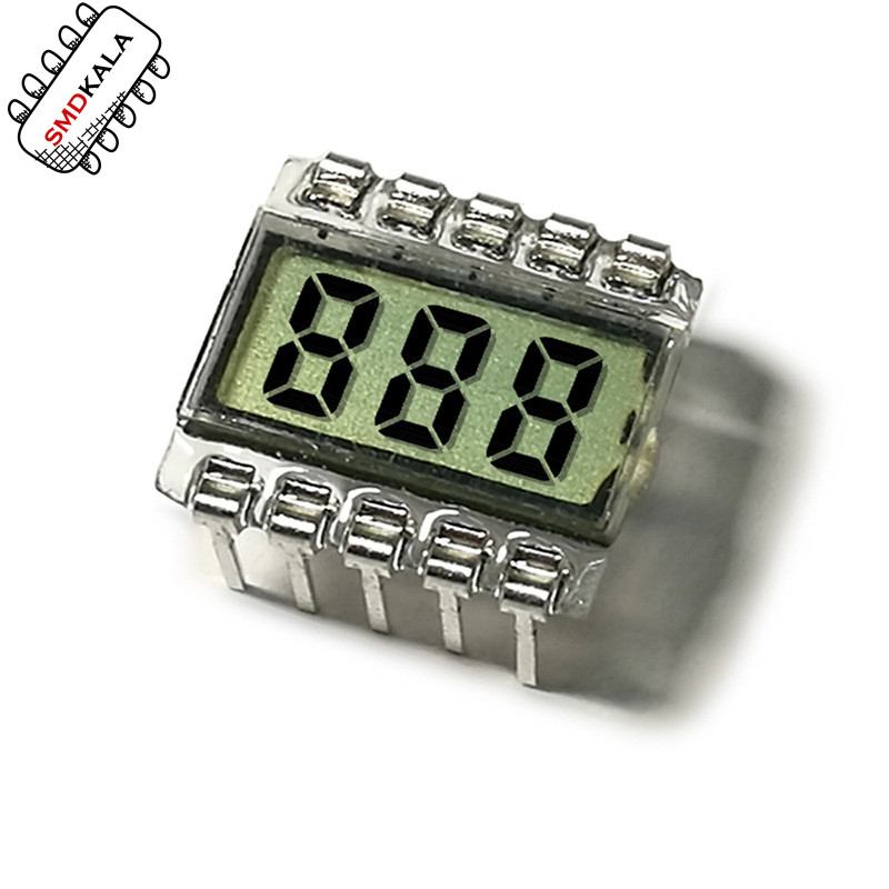 نمایشگر انعکاسی 0.25 اینچ سه دیجیت TN