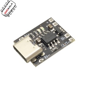 ماژول شارژر باتری لیتیومی 1 آمپر TP4056 با ورودی USB TYPE-C محافظ دار