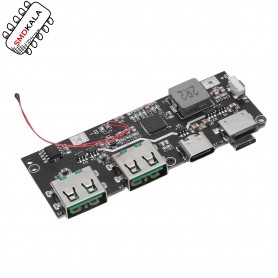 ماژول شارژر پیشرفته Fast Charge دارای پورت Type-C و سنسور دما NTC