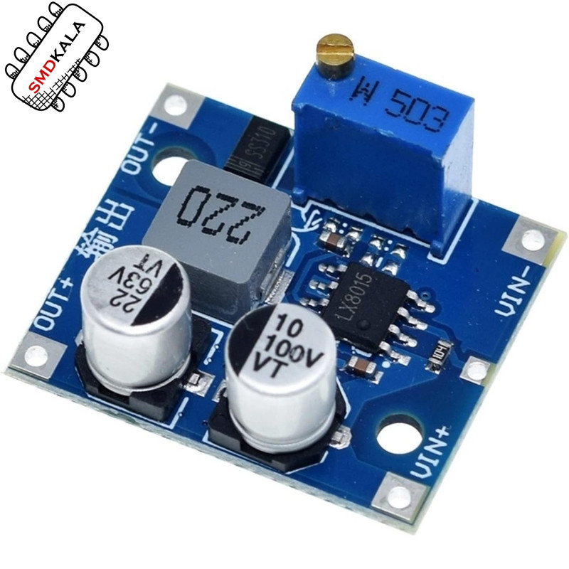 ماژول مبدل کاهنده ولتاژ DC-DC متغیر با تراشه LX8015