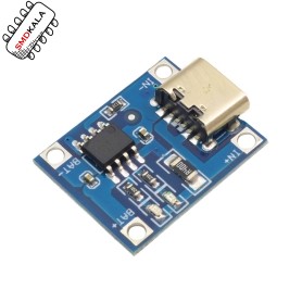 ماژول شارژر باتری لیتیومی 1 آمپر TP4056 با ورودی USB TYPE-C