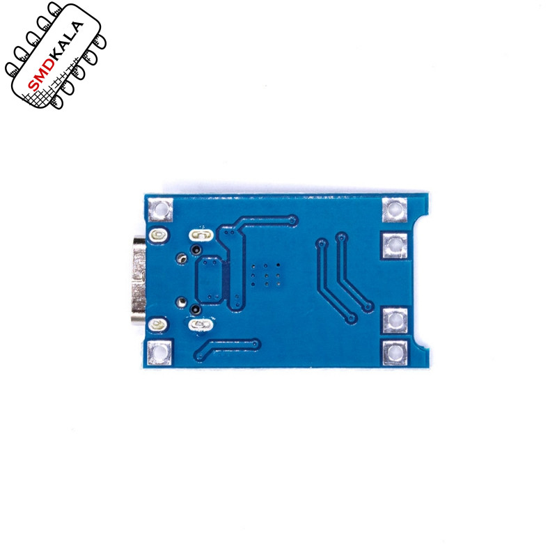 ماژول شارژر باتری لیتیومی 1 آمپر TP4056 دارای محافظ با ورودی USB TYPE-C