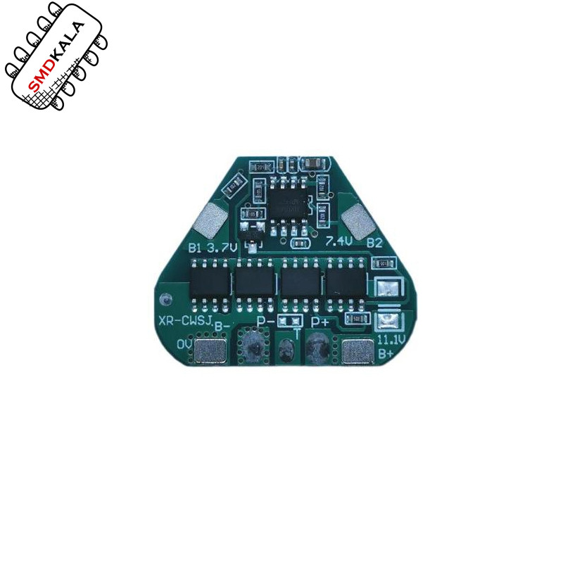 ماژول شارژ و دشارژ BMS باتری لیتیومی 3 سل 10 آمپر مدل XR-CWSJ