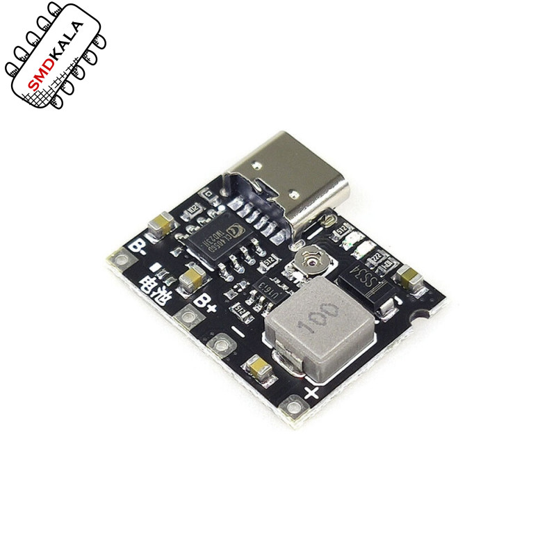 ماژول شارژر باتری لیتیومی 1 آمپر TP4056 با ورودی USB TYPE-C مدل LX-LCBST