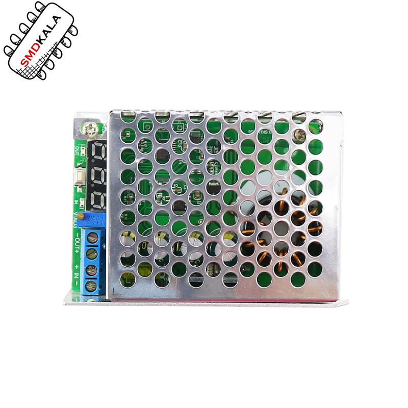ماژول DC-DC افزاینده 8 آمپر 150W با نمایشگر ولتاژ