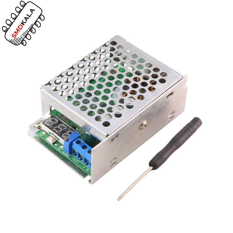 ماژول DC-DC افزاینده 8 آمپر 150W با نمایشگر ولتاژ