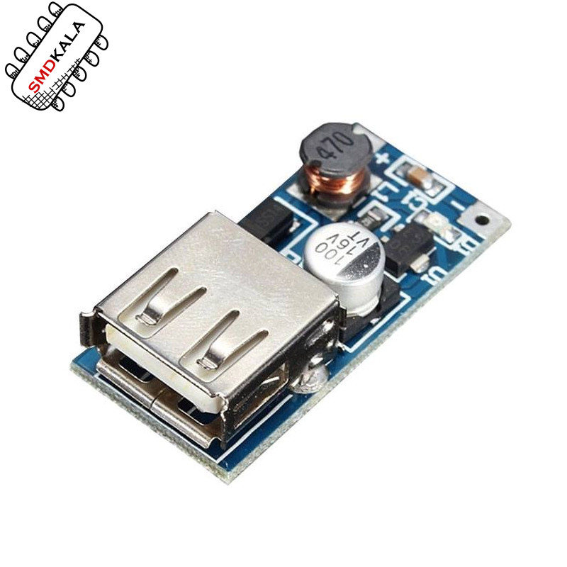 ماژول مبدل DC-DC افزاینده با خروجی 5 ولت USB مدل CE8301